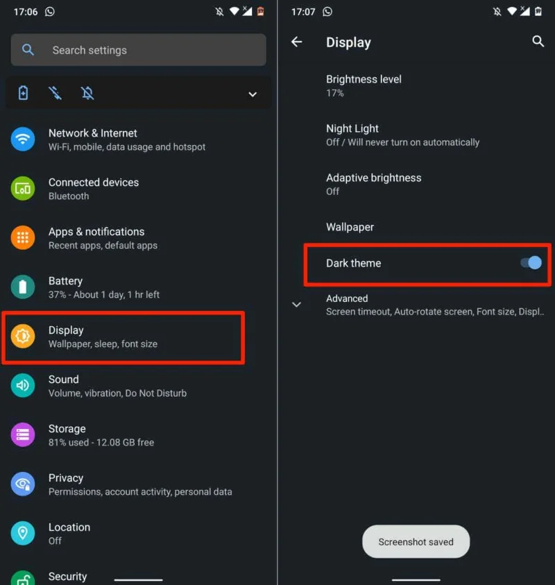 Slik aktiverer du mørk modus for Google Drive