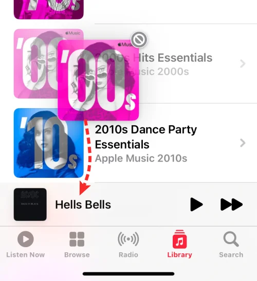 Slik legger du til sanger for å spille neste øyeblikkelig i Apple Music på iPhone
