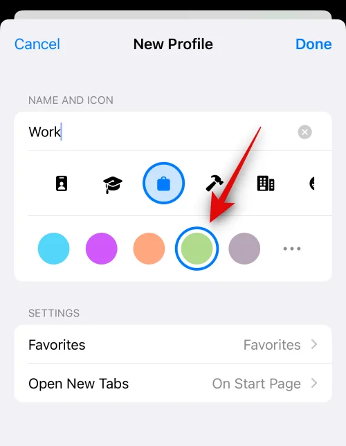 Safari-profilok létrehozása és használata iOS 17 rendszeren