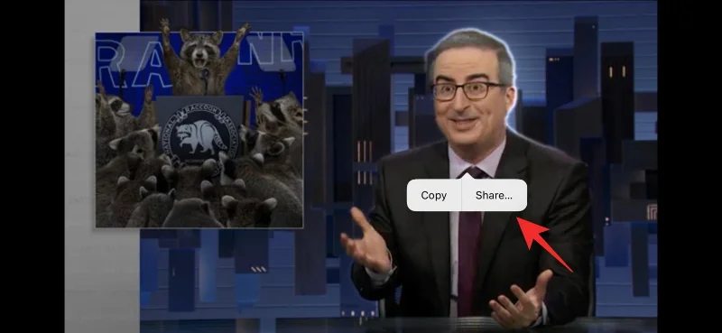 Sådan kopieres et emne fra en video på iPhone på iOS 16