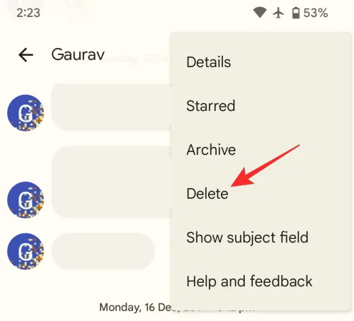 Szöveges üzenetek törlése Androidon [2023]