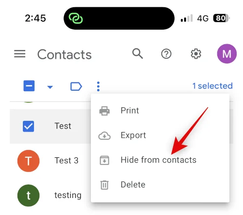 Hur man döljer kontakter på iPhone