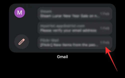 A Gmail ellenőrzése az iPhone kezdőképernyőjén egy widget segítségével