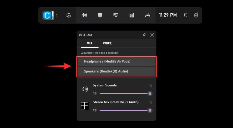 Jak nastavit výchozí zvukové zařízení v systému Windows 11