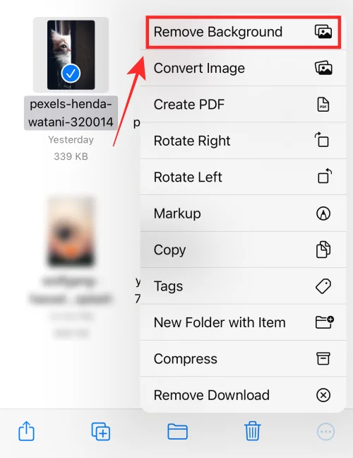 [Легко] Як видалити фон за допомогою програми Files на iPhone або iPad