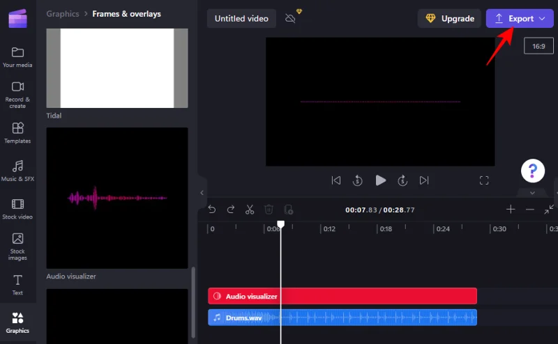 Přidat zvuk do Clipchamp: Průvodce krok za krokem