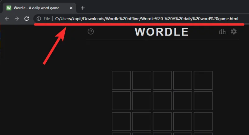 Wordle offline: Slik lagrer du hele Wordle-spillene med høyreklikk (Last ned alle spill)