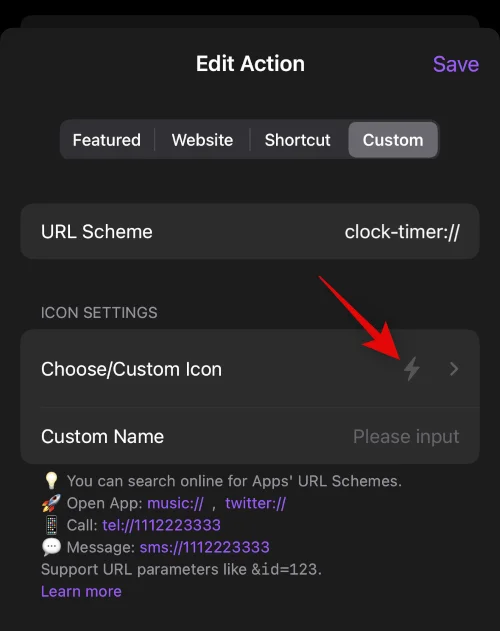 Alkalmazás-parancsikonok hozzáadása a Dynamic Islandhez a Lock Launcher segítségével