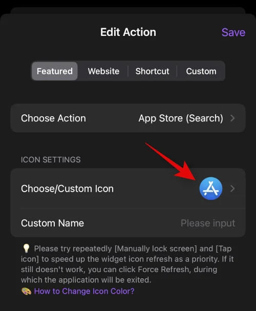 Alkalmazás-parancsikonok hozzáadása a Dynamic Islandhez a Lock Launcher segítségével