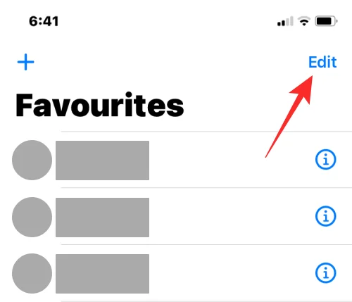 Як видалити когось із вибраного на iPhone