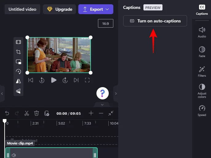 Přidání textu do Clipchamp: Průvodce krok za krokem