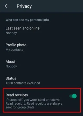 WhatsApp: Jak zobrazit zprávy bez nastavení modrého zaškrtnutí
