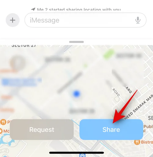Hvordan dele posisjon og administrere den ved hjelp av meldinger på iOS 17
