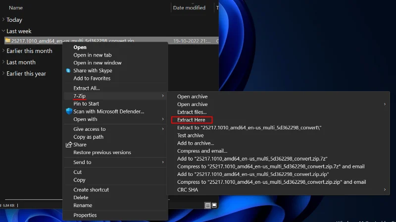 Slik bruker du 7-Zip på Windows 11