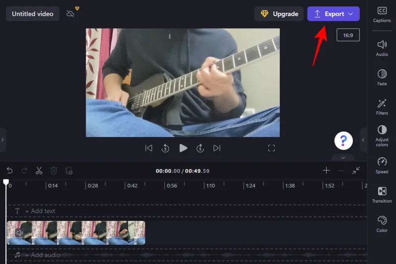 Изрязване на видеоклип в Clipchamp: Ръководство стъпка по стъпка