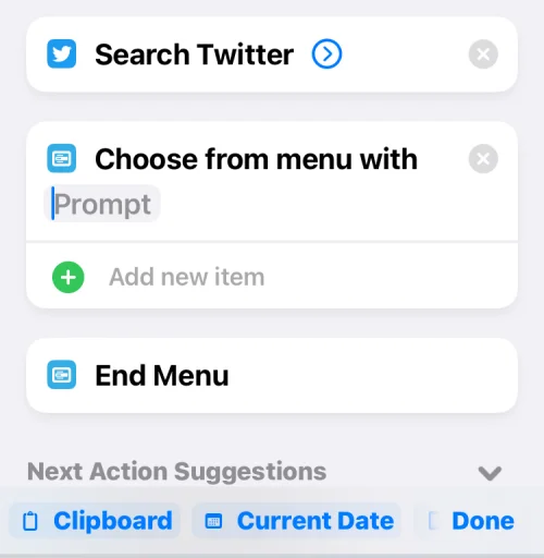 Parancsikonok létrehozása, szerkesztése és megosztása iPhone-on