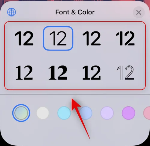 Slik endrer du klokkeskrift på iPhone på iOS 16