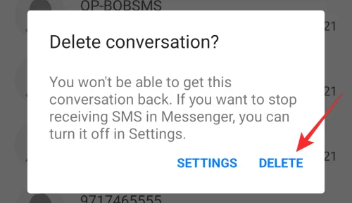 Szöveges üzenetek törlése Androidon [2023]