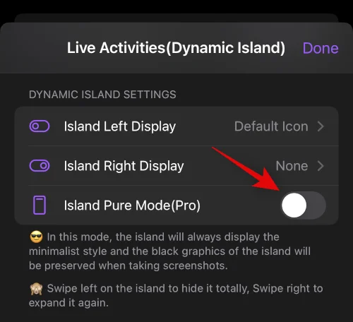 Alkalmazás-parancsikonok hozzáadása a Dynamic Islandhez a Lock Launcher segítségével