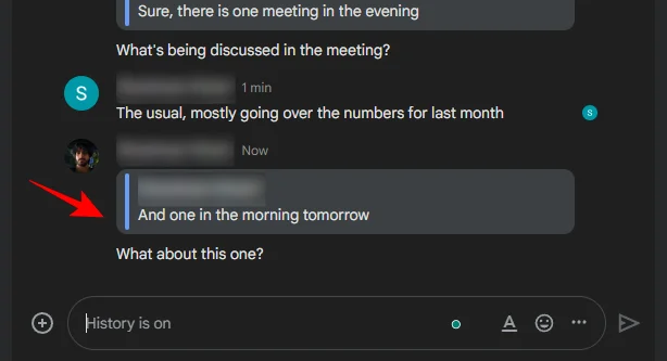 Slik siterer du i svar i Google Chat
