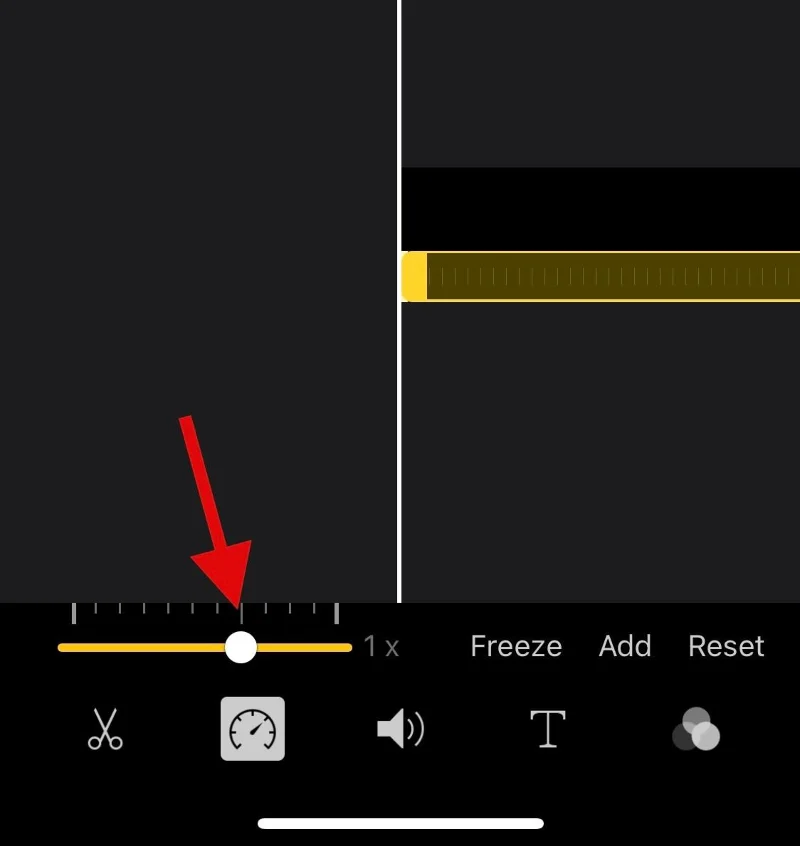 Hogyan lehet eltávolítani a lassított felvételt egy videóból iPhone-on