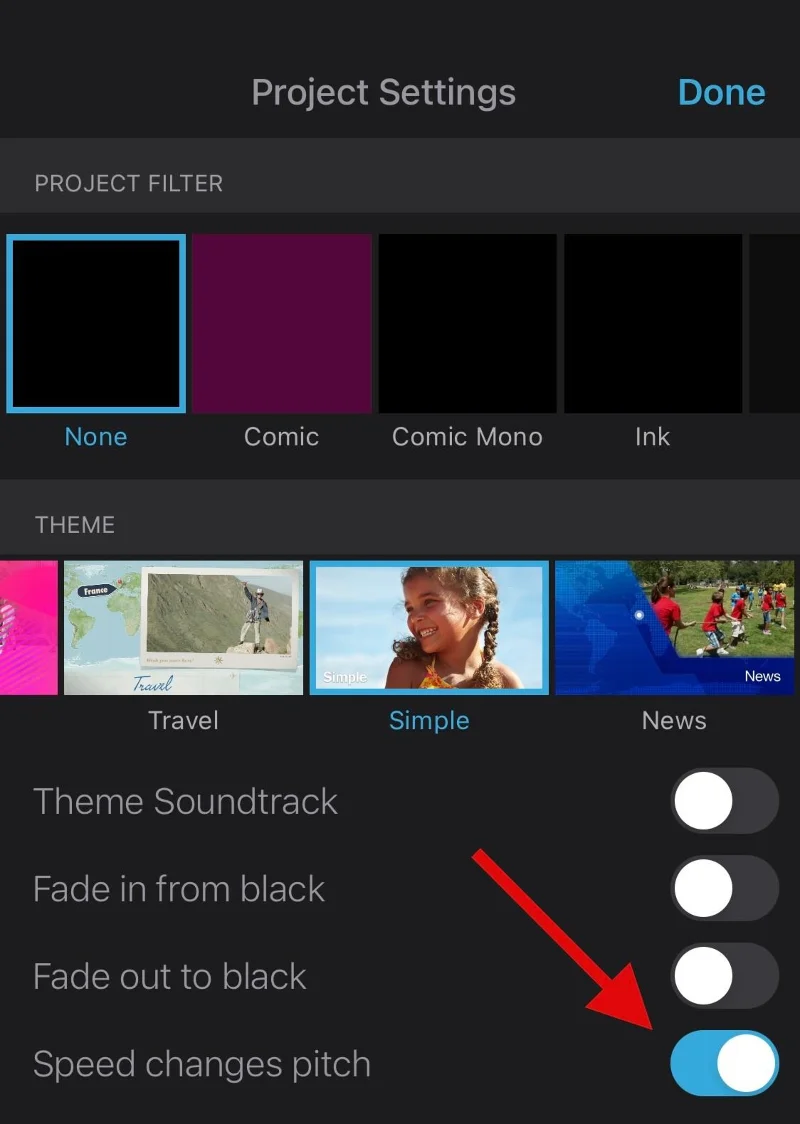 Hogyan lehet eltávolítani a lassított felvételt egy videóból iPhone-on
