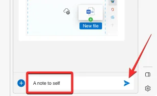 Tiedostojen siirtäminen Microsoft Edge Dropilla [2023]
