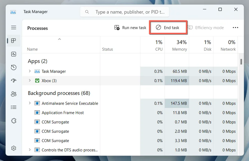 Jak opravit problém s neotevřením aplikace Xbox v systému Windows 11