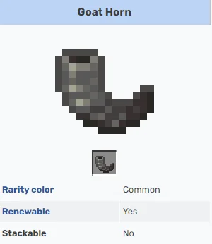 Hvordan få geitehorn i Minecraft