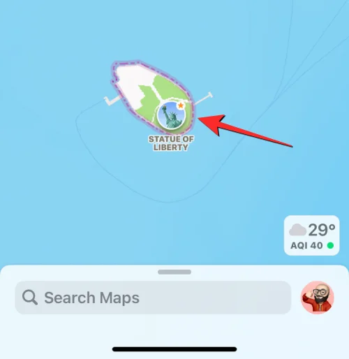 Як видалити вибране на Apple Maps