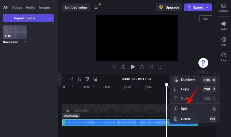 Přidat zvuk do Clipchamp: Průvodce krok za krokem