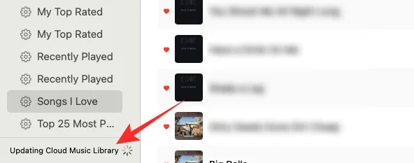 A „Felhő zenei könyvtár frissítése” hiba javítása az Apple Music alkalmazásban