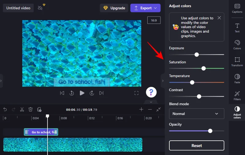 Přidání textu do Clipchamp: Průvodce krok za krokem