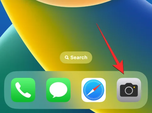 Időzítő beállítása iPhone kamerán
