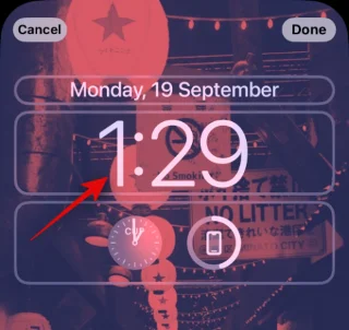 Slik endrer du klokkeskrift på iPhone på iOS 16