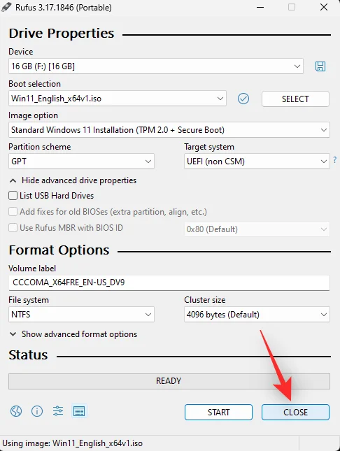 Jak formátovat Windows 11 pomocí USB