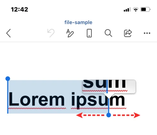 Hvordan redigere et Word-dokument på iPhone [AIO]