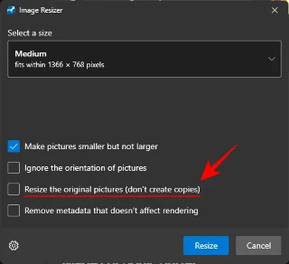 Jak hromadně změnit velikost obrázků pomocí PowerToys ve Windows