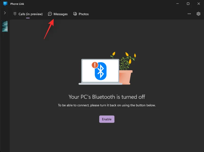 Як шукати повідомлення в додатку Phone Link у Windows 11 Як шукати повідомлення в додатку Phone Link у Windows 11