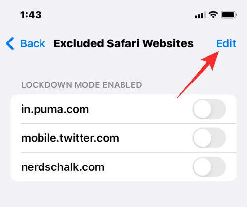 Як увімкнути режим блокування на iOS 16