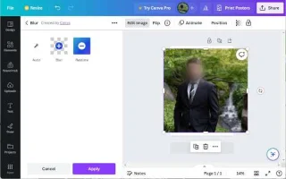 Jak rozostřit obličej na fotografii pomocí Canva