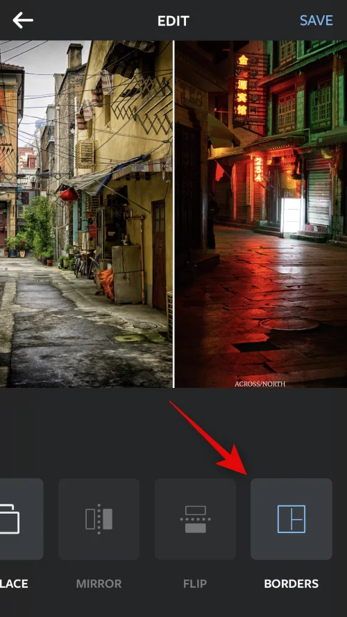 Hogyan helyezzünk el két képet egymás mellé az iPhone-on