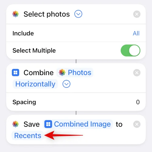 Hogyan helyezzünk el két képet egymás mellé az iPhone-on