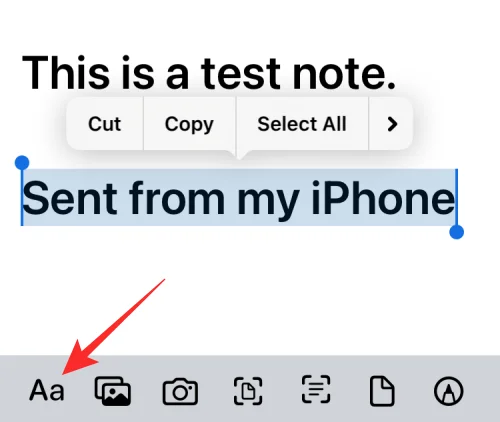 Hur man ändrar teckensnittsfärg på iPhone