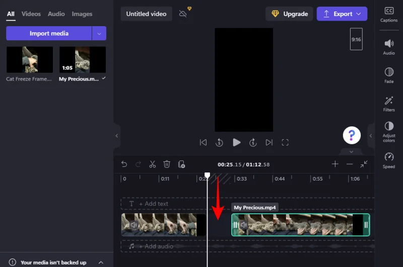 Jak zmrazit snímek v Clipchamp: Průvodce krok za krokem