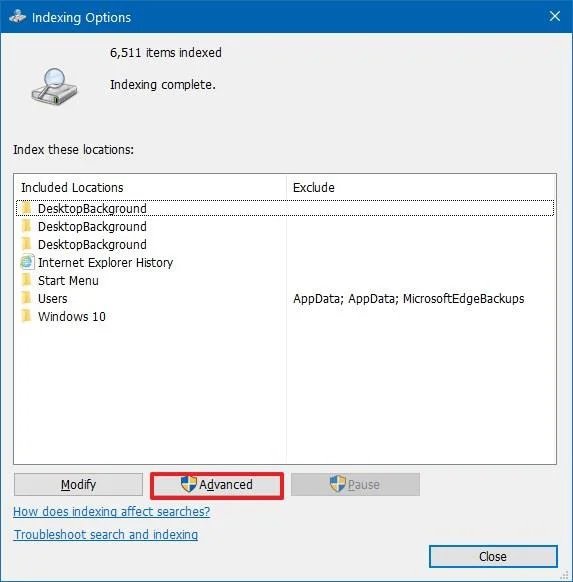 Як виправити великий Windows.edb у Windows 10