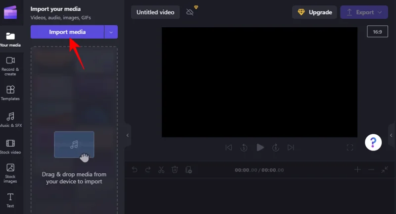 Jak přidat přechody v Clipchamp