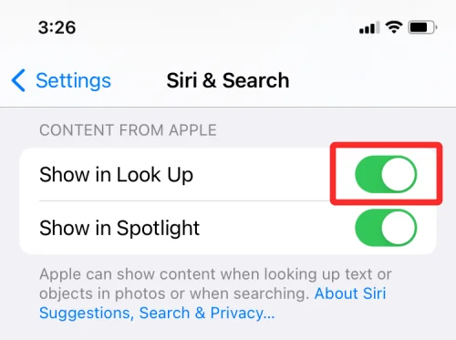 A Visual Look Up nem működik iPhone-on?  7 módszer a javításra