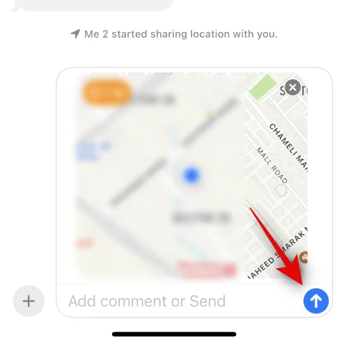Hvordan dele posisjon og administrere den ved hjelp av meldinger på iOS 17