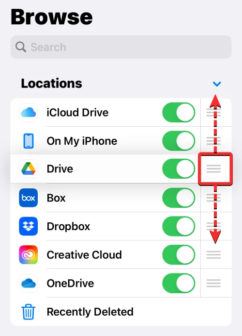 A Google Drive, a OneDrive és a DropBox hozzáadása a Fájlok alkalmazáshoz iPhone-on